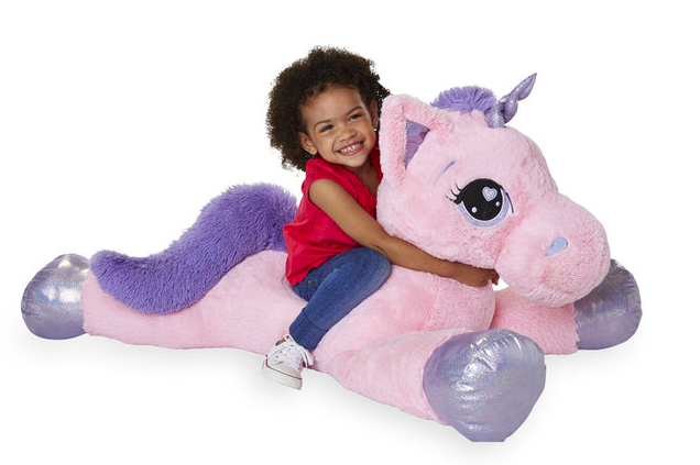 plush unicorn play set