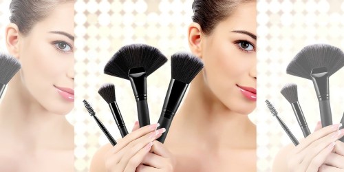 Amazon: USpicy 32 Piece Professional Makeup Brush Set Just $14.99 (Great Reviews)