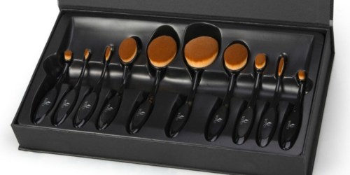 Amazon: USpicy 10-Piece Professional Makeup Brush Set Only $15.99 (Great Reviews)