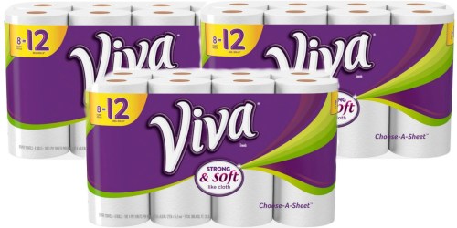 Target.com: 24 VIVA Giant Paper Towel Rolls ONLY $17.90 Shipped After Gift Card & More