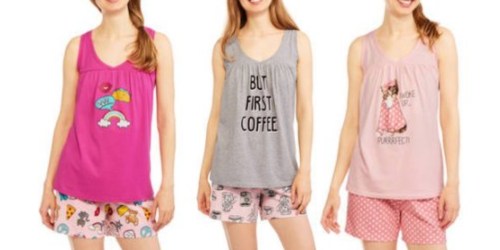Walmart.com: Women’s 2-Piece Pajama Sets Only $4.50-$5.50 (Regularly $10+)