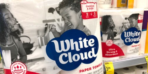 Walgreens: White Cloud GIANT Paper Towel Roll 2 Pack Just $1.99 (After Cash Back)