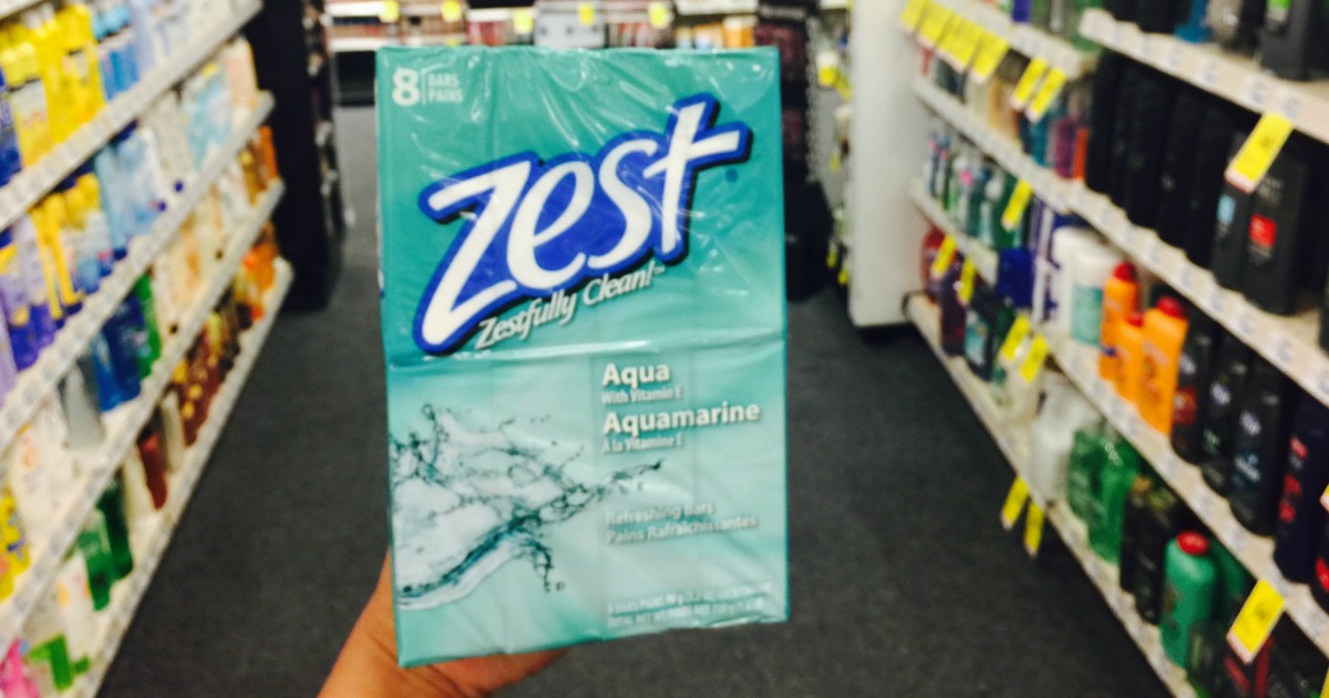 CVS Zest Bar Soap 8Pack as Low as 1.82