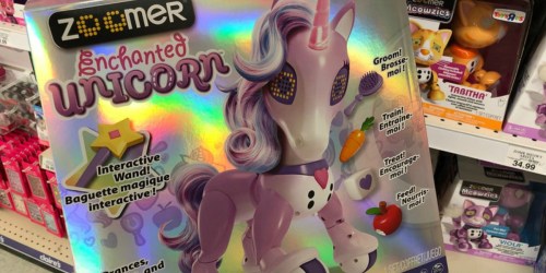 Zoomer Interactive Enchanted Unicorn Only $79.99 Shipped