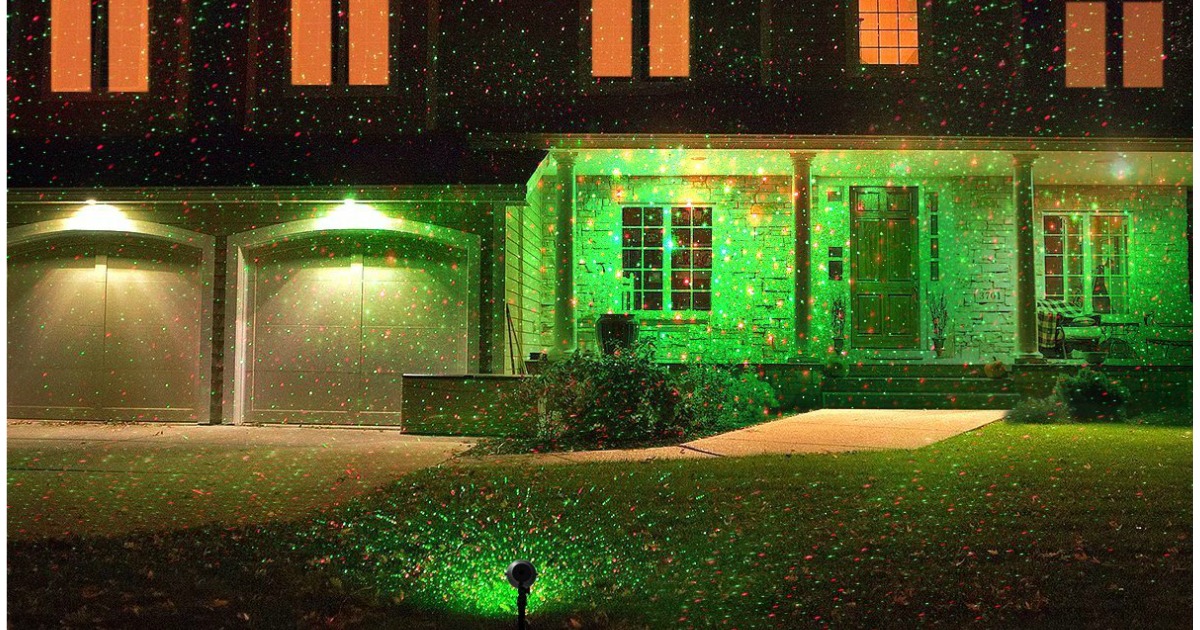 Amazon Outdoor Laser Light Projector w/ Wireless Remote Only 31.49 Shipped