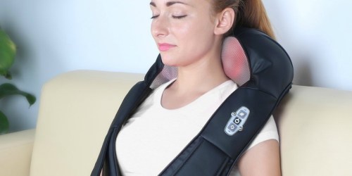 Amazon: Deep-Kneading Heated Massager with Car Adapter Just $29.23 Shipped