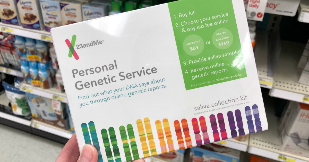 CVS 23andMe Testing Collection Kit Only 9.99 After Rewards (Regularly 30) + More