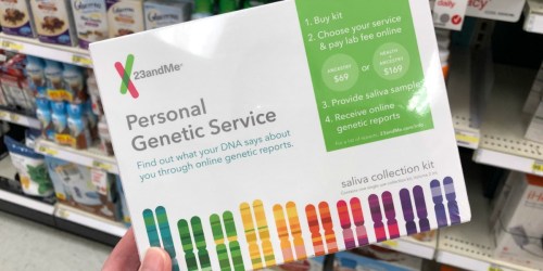 CVS: 23andMe Genetic Testing Collection Kit Only $9.99 After Rewards (Regularly $30) + More