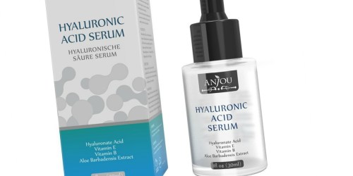 Amazon: Anjou Hyaluronic Acid Serum Only $7.99 Shipped (Hydrates & Moisturizes Skin)