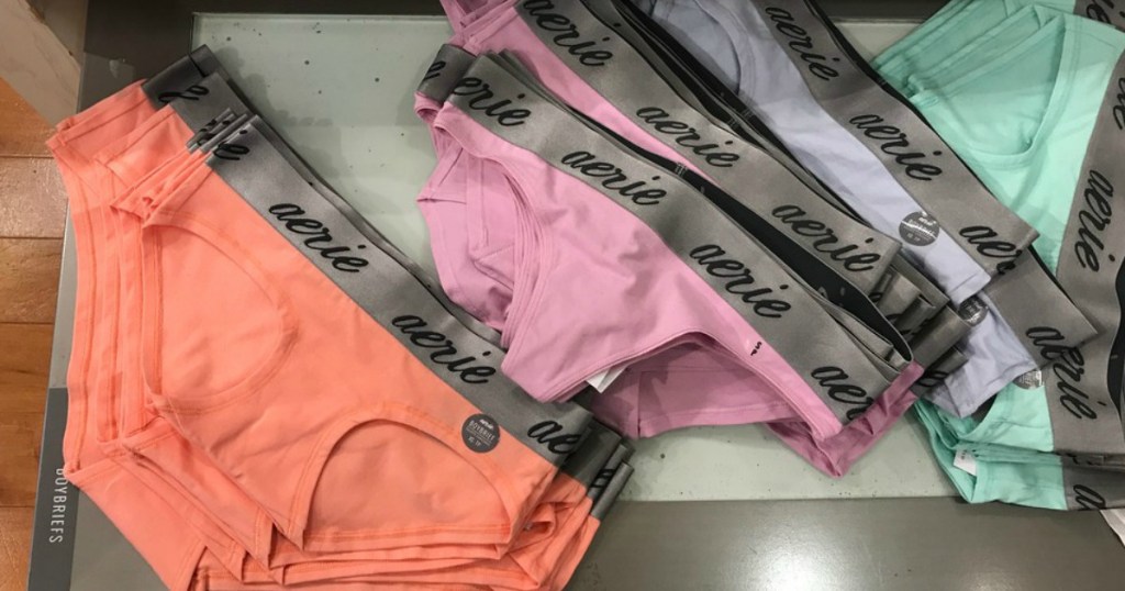TEN Aerie Undies Only $35 Shipped (Just $3.50 Each)