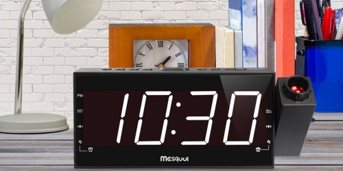 Amazon: Projection Alarm Clock Only $19.71 Shipped