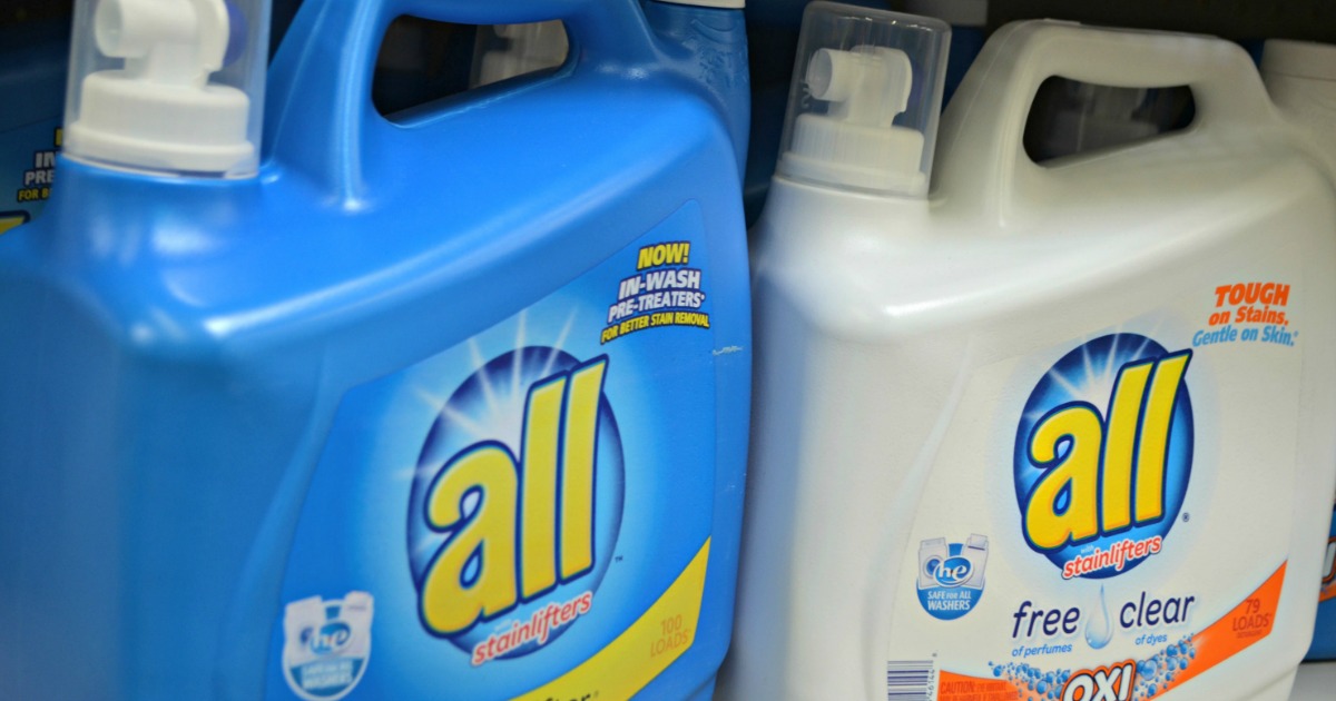 HUGE all Laundry Detergent Bottles Just 5.21 Each Shipped
