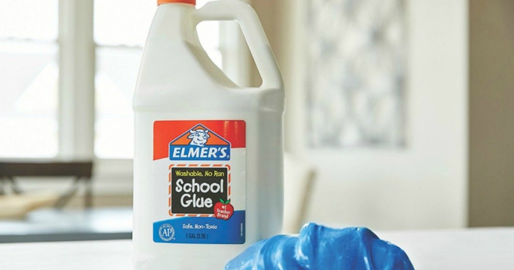 Elmer's Liquid School Glue 1-Gallon Only $7.69 (Perfect for Making Slime) +  MORE