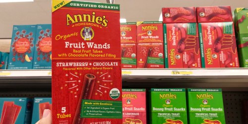 Target: 40% Off Annie’s Organic Fruit Wands (All You Need is Your Phone)