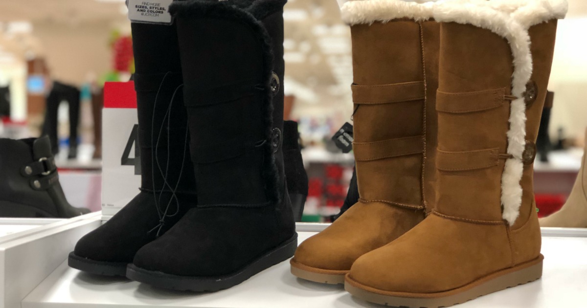 JCPenney: Buy 1 Pair Boots \u0026 Get 2 FREE 