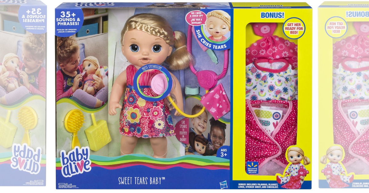 Sweet tears baby alive online