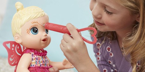 Amazon: Baby Alive Face Paint Fairy Dolls Only $9.69 (Regularly $20)