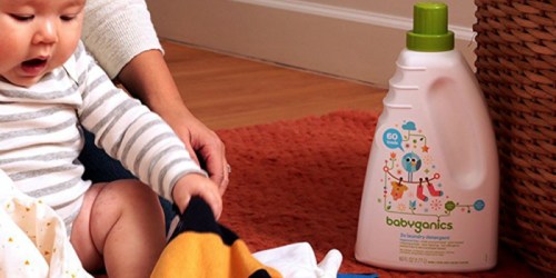 Amazon: 45% Off Babyganics Laundry Detergent, Dish Soap, Diapers & More
