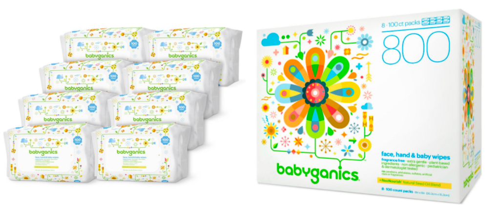 Amazon: Babyganics Fragrance Free 400-Count Wipes Just $6.64 Shipped ...