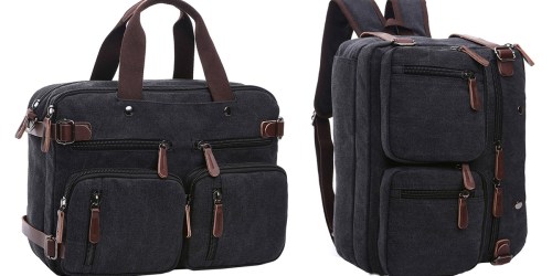 Amazon: Canvas Backpack Tote Only $22.95 Shipped