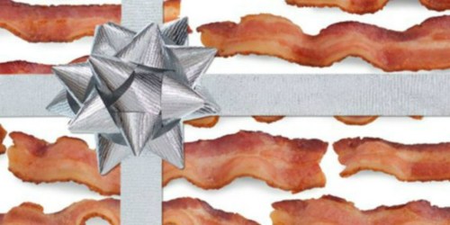 *HOT* FREE Bacon Themed Wrapping Paper