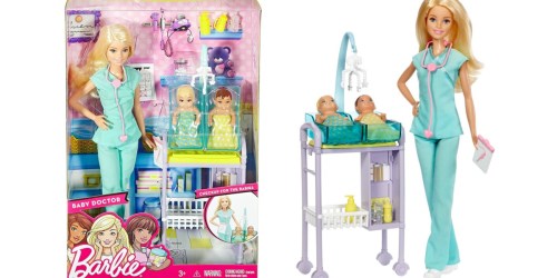 Amazon: Barbie Baby Doctor Playset Just $14.88