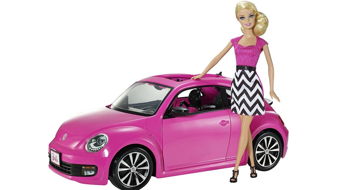 Kohl's Barbie VW Beetle Car & Doll Set Only 15.99 (Regularly 50)