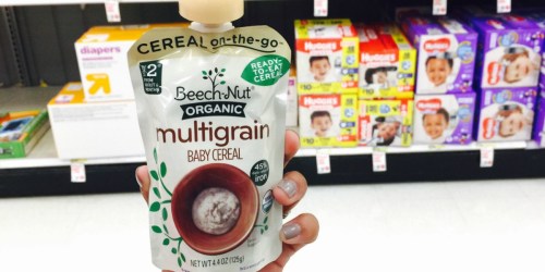 Target: Beech-Nut Organic Baby Cereal Only 25¢ After Cash Back – Just Use Your Phone