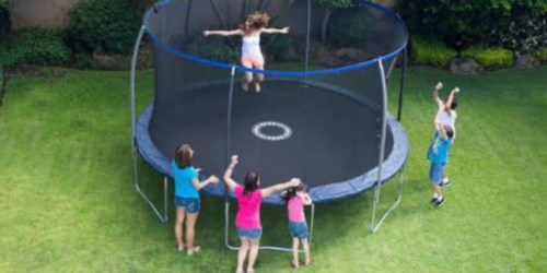 BouncePro 14′ Trampoline with Enclosure Only $189 Shipped (Regularly $319)