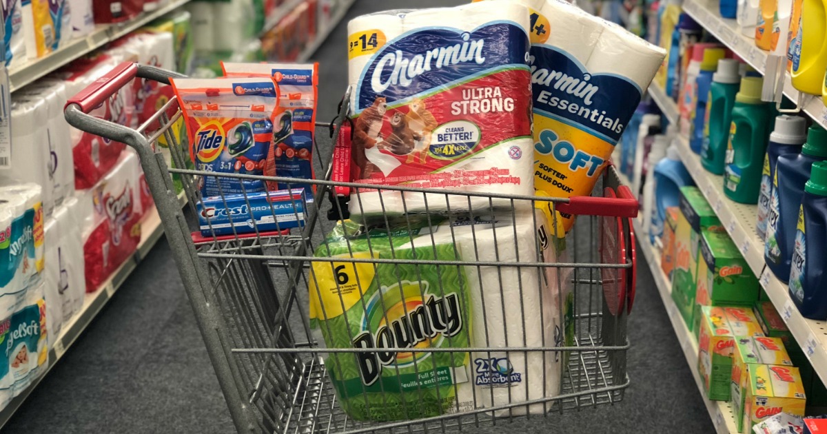 HOT* Tide, Bounty and Charmin Deal at CVS After Cash Card + FREE Crest  Toothpaste