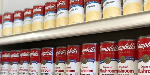 Campbell’s Condensed Soups Only 51¢ Per Can at Target