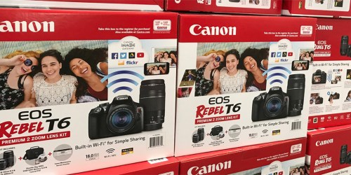Canon EOS Rebel T6 DSLR Camera Just $399.99 Shipped (Regularly $750) + Earn $120 Kohl’s Cash