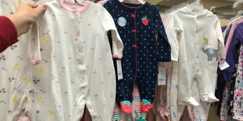 Macy’s: Carter’s Footed Coveralls Just $4.99 (Regularly $16)