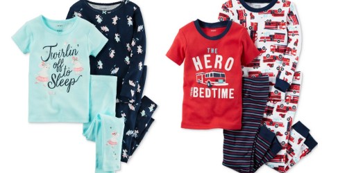 Macy’s: Carter’s 4-Piece Pajama Sets ONLY $9.56 (Regularly $34) + More