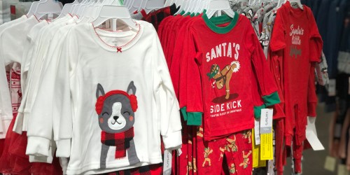 JCPenney: Carter’s Holiday Pajama Sets as Low as $6.65 Each (Regularly $20)