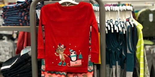 Target: 30% Off Kids’ & Baby Sleepwear = Cat & Jack Holiday Pajamas $5.59 + More