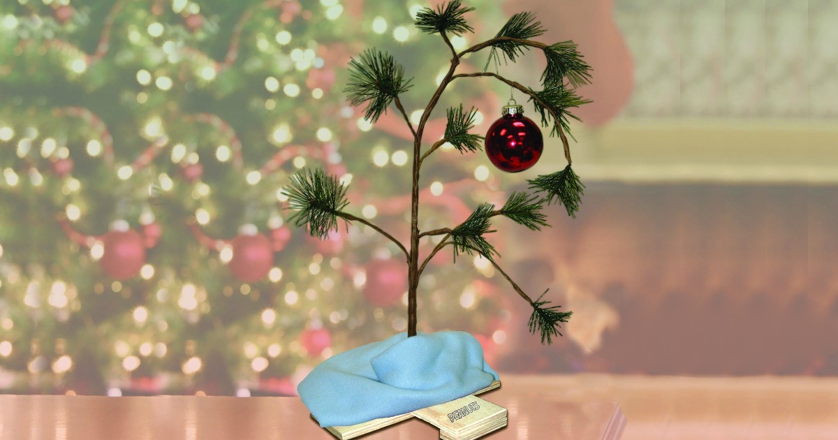 Charlie Brown Christmas Tree w/ Blanket & Ornament Just $12.98 on