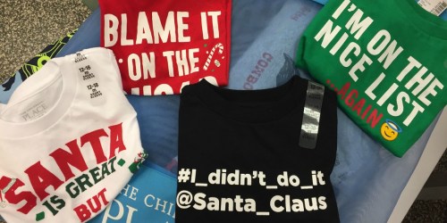 The Children’s Place Holiday Graphic Tees Only $4.75 Shipped & More