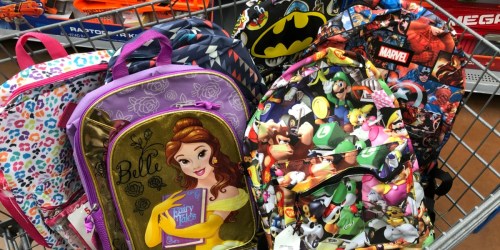 Walmart Clearance Finds: Disney, Super Hero & Nintendo Backpacks Just $2 (Regularly $10)