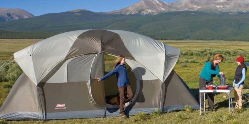 Amazon: Coleman 10 Person Hinged Door Tent Only $122.24 Shipped (Regularly $300) + More