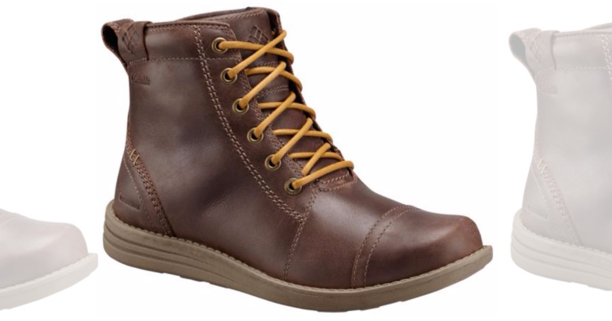 Columbia Men’s Leather Waterproof Boots Only $69.98 Shipped (Regularly ...