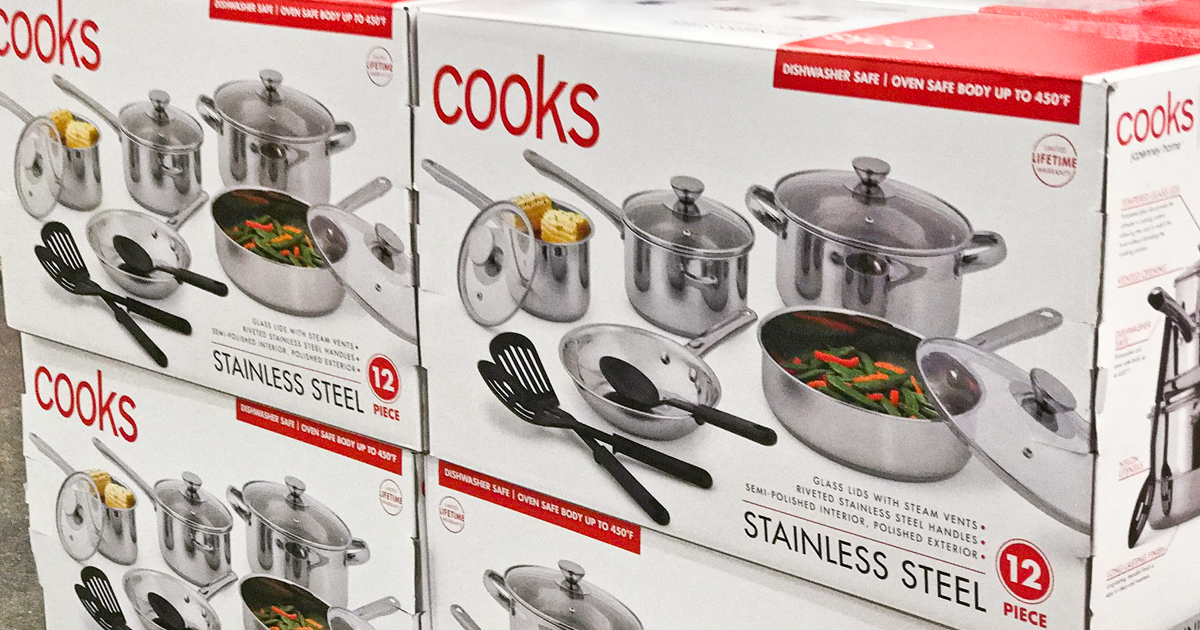 Cooks Stainless Steel 12 Frypan, Color: Stainless Steel - JCPenney