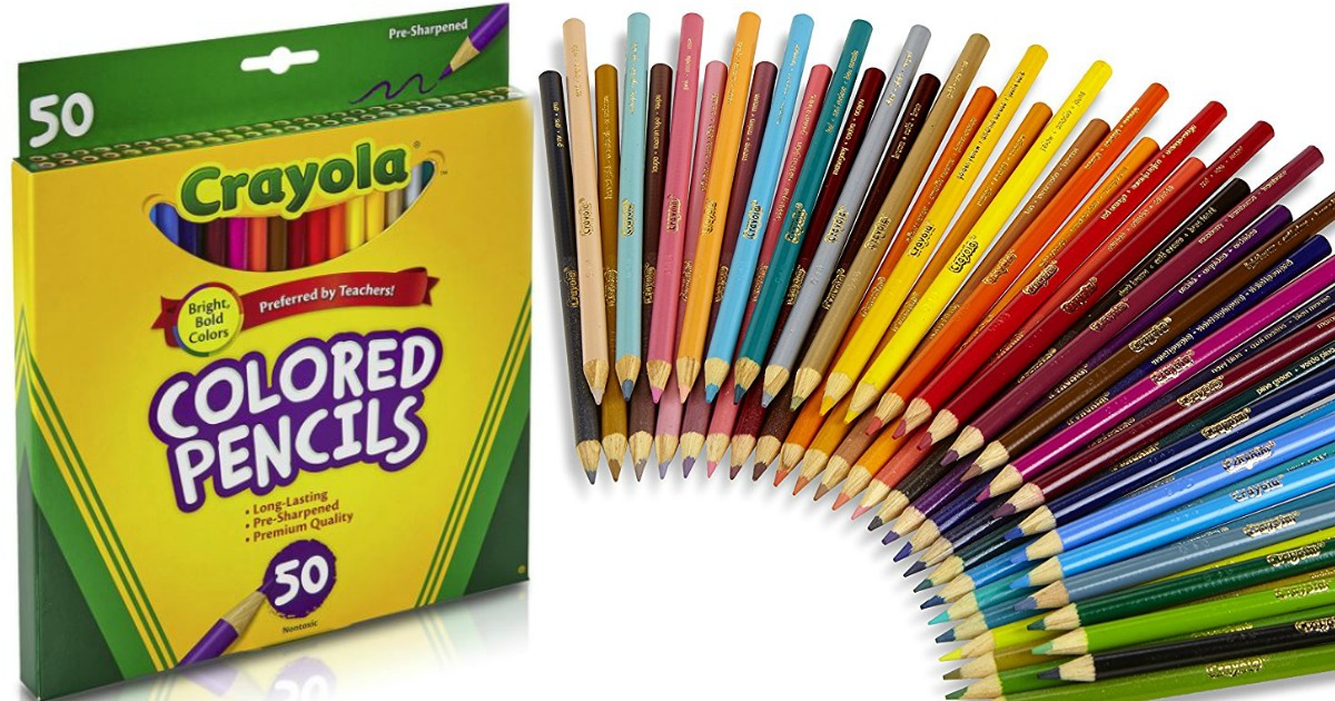 crayola colored pencils100ct from