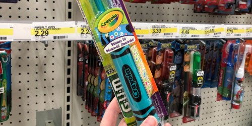 Stocking Stuffer Idea! 40% Off Crayola Battery Operated Toothbrushes at Target