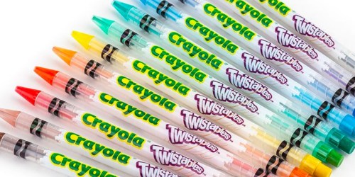 Walmart: Crayola Twistable Colored Pencils 12-Pack Only $2.50 (Regularly $6)