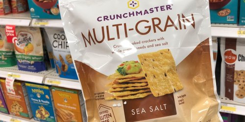 New $1/1 Crunchmaster Product Coupon = Crackers Just 68¢ at Walmart (After Cash Back)