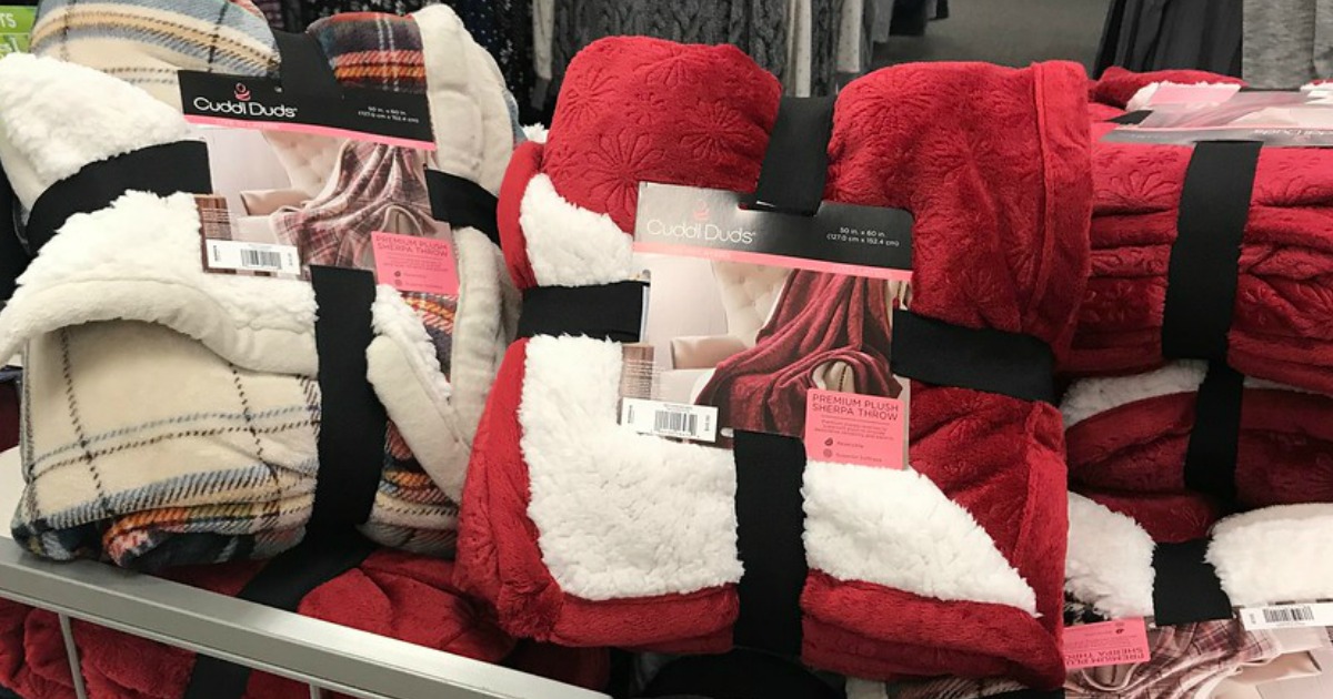 Kohl's: Cuddl Duds Plush Sherpa Throws $12.79 Each (Regularly $50 ...