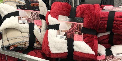 Kohl’s: Cuddl Duds Plush Sherpa Throws $12.79 Each (Regularly $50) + Possible $5 Kohl’s Cash