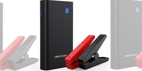 Amazon: DBPOWER Portable Car Jump Starter Only $29.99 Shipped
