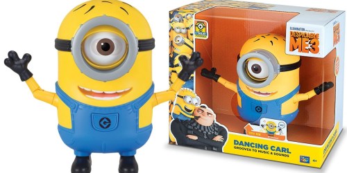 Amazon: Despicable Me Dancing Minion Carl Toy Figure Only $15.03 (Regularly $45)